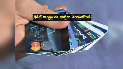 తొలిసారి Credit card తీసుకుంటున్నారా? ఈ 5 హిడెన్ ఛార్జీలు తెలుసుకోండి