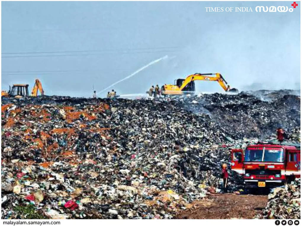 brahmapuram plant fire