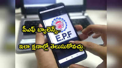 EPFO: ఒక్క నంబర్‌కు మిస్డ్ కాల్ ఇస్తే చాలు.. వెంటనే పీఎఫ్ బ్యాలెన్స్ మీ ఫోన్‌కు మెసేజ్.. ఇప్పుడే ట్రై చేయండి!