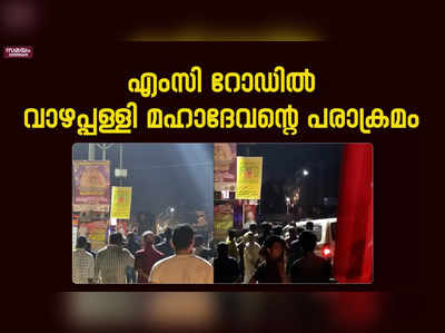 വാഴപ്പള്ളി മഹാദേവനെ മയക്കുവെടി വച്ചു തളച്ചു | Vazhapally Mahadevan