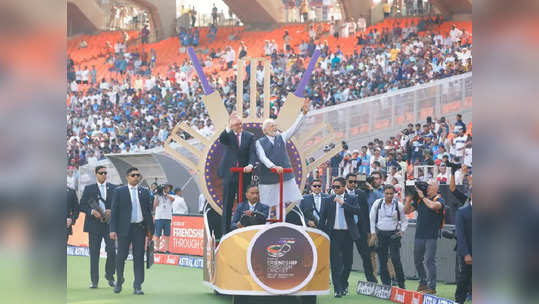 Narendra Modi Stadium Pics: അഹമ്മദാബാദ് ടെസ്റ്റിന് മുൻപ് ആവേശം നിറച്ച് നരേന്ദ്ര മോദിയും, ആന്റണി ആൽബനീസും 