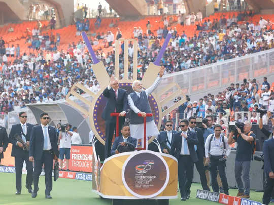 Narendra Modi Stadium Pics: അഹമ്മദാബാദ് ടെസ്റ്റിന് മുൻപ് ആവേശം നിറച്ച് നരേന്ദ്ര മോദിയും, ആന്റണി ആൽബനീസും 