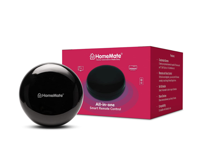 <strong>HomeMate® Wi-Fi Smart IR Control Hub: </strong>