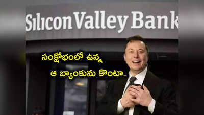 Elon Musk: కుప్పకూలిన బ్యాంక్.. బ్యాంకింగ్ షేర్లు కుదేలు.. కొనేందుకు ముందుకొచ్చిన ఎలాన్ మస్క్.. కీలక ప్రకటన!