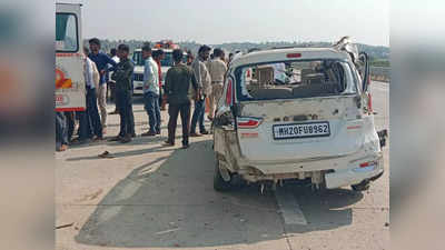 समृद्धि महामार्ग पर भीषण सड़क दुर्घटना, टायर फटने से 6 लोगों की मौत, महाराष्ट्र के बुलढाणा की घटना