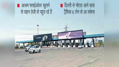 दिल्ली नोएडा आने जाने वालों के लिए बड़ी राहत, ट्रैफिक का दबाव कम करने को DND टोल पर खुलीं दो और लेन