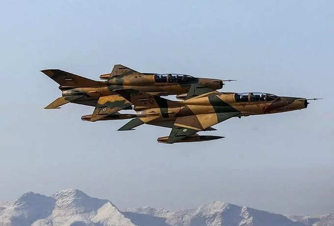 ईरानी वायु सेना के पास पुराने विमानों का बेड़ा
