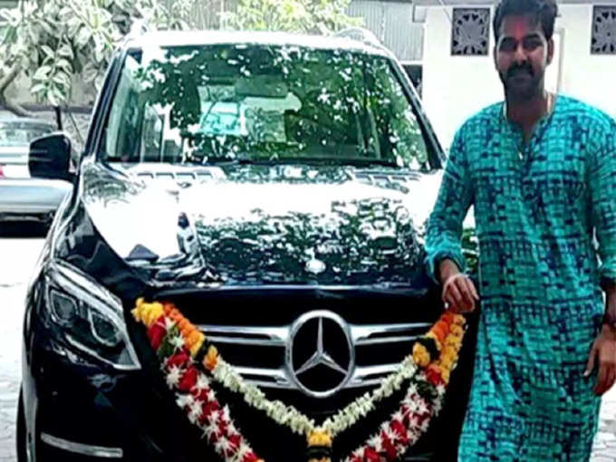 Pawan Singh Mercedes car
