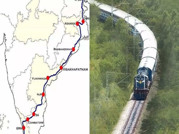 ​यहां है भारत का सबसे लंबा ट्रेन रूट, लगातार तीन दिन तक 9 राज्यों और 59 स्टेशनों से होकर गुजरता है सफर ​