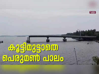 കൂട്ടിമുട്ടാതെ പെരുമൺ പാലം | Peruman Bridge | Kollam