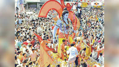 Ram Navami BJP Rally : রামনবমীতে মিছিল, পদ্মের পুরনো অঙ্কে তোপ অন্যদের