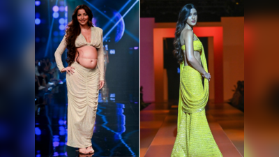 Lakme Fashion Week: ફેશન-રેમ્પના બદલાયા રંગ, ટીના અંબાણીની ગર્ભવતી ભત્રીજીએ ફેશન શોમાં કર્યો બેબી બમ્પ ફ્લૉન્ટ