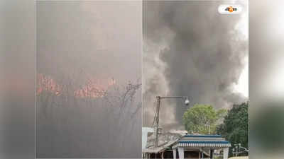 Saltlake Sector V Fire : সল্টলেক সেক্টর ফাইভে ভয়াবহ আগুন! আতঙ্ক অফিস পাড়ায়