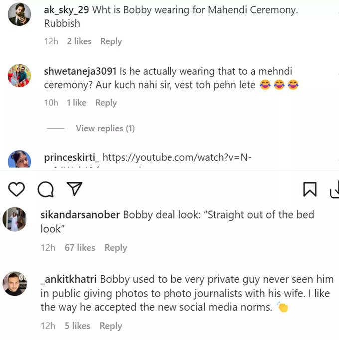 Comments for Bobby Deol