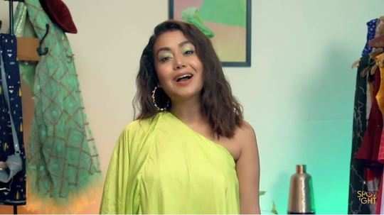 watch neha kakkar go full on with the new samsung galaxyf41