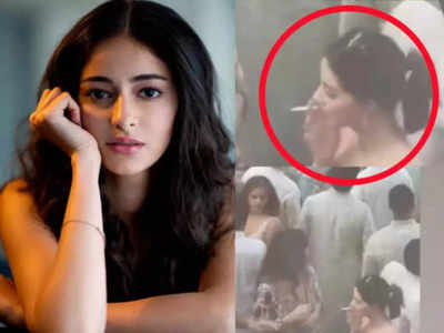 Ananya Pandey: திருமண விழாவில் புகைப்பிடித்த வாரிசு நடிகை... கழுவி ஊற்றும் நெட்டிசன்ஸ்!