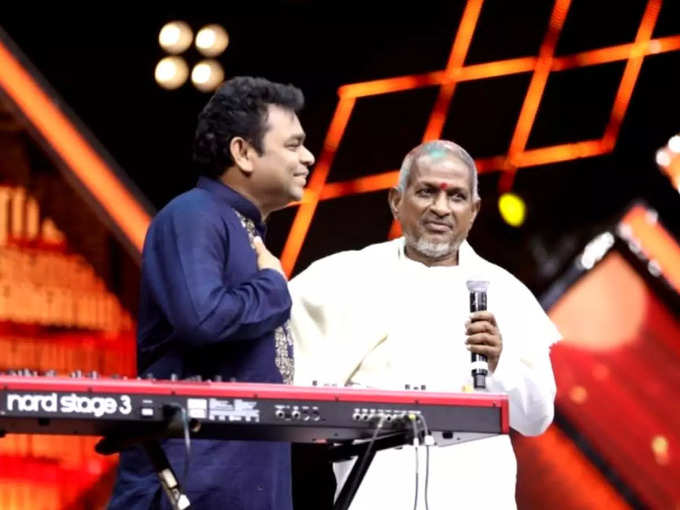 AR Rahman and Ilaiyaraaja.
