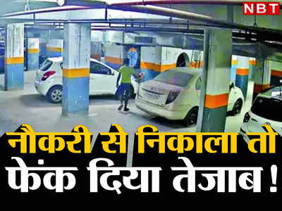 Noida News: नौकरी से निकाला तो गुस्साए कार क्लीनर ने पार्किंग में तेजाब उड़ेल दिया, 15 गाड़‍ियों को नुकसान