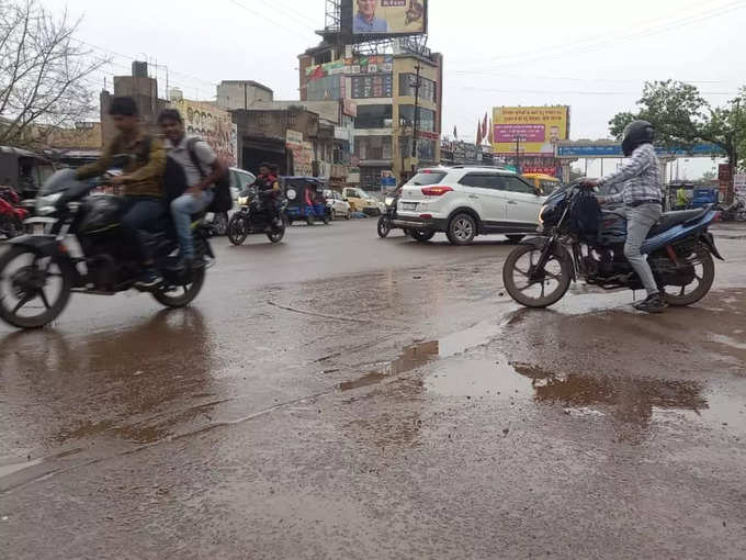 रायपुर में जोरदार बारिश