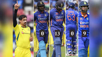 Mitchell Starc IND vs AUS: W, W, W, W... गिल, रोहित, सूर्या और फिर केएल राहुल का शिकार, आयरनमैन मिचेल स्टार्क ने उड़ाई टीम इंडिया की धज्जियां