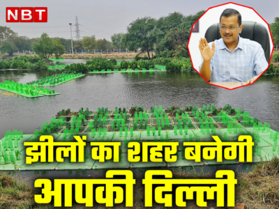 दिल्ली को बनाया जाएगा झीलों का शहर, 26 झील और 380 वाटरबॉडी बनाने की योजना