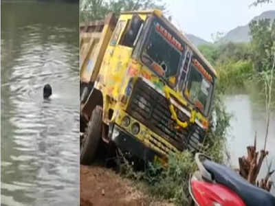 చుక్కలు చూపించిన టిప్పర్‌ డ్రైవర్‌.. మద్యం మత్తులో వీరంగం!