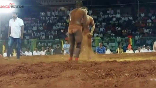 mysore dasara wrestling show