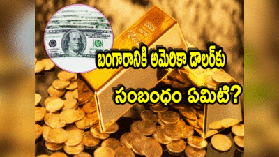 Gold Prices: బంగారం ధరకు అమెరికా డాలర్‌కు సంబంధం ఏంటి? డాలర్ పెరిగితే ఏమవుతుంది?