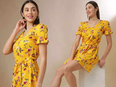 Yellow Summer Dress: गर्मियों में पहनें ये स्टाइलिश वूमेंस ड्रेस, दिखेंगी ज्यादा गॉर्जियस और रहेंगी कंफर्टेबल