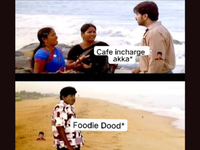 இவருதான் Foodie! 