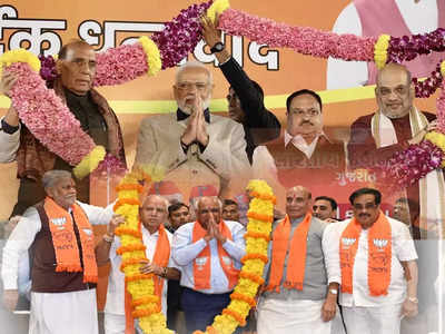 कर्नाटक चुनावों में दिखेगा 156 का दम, दिल्ली में PM Modi के साथ मीटिंग के बाद पार्टी ने लिया ये फैसला
