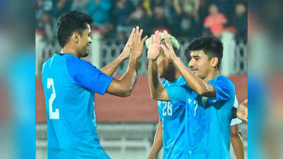 Indian Football Team : ত্রিদেশীয় ফুটবলে মায়ানমারকে হারিয়ে যাত্রা শুরু সুনীলদের