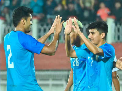Indian Football Team : ত্রিদেশীয় ফুটবলে মায়ানমারকে হারিয়ে যাত্রা শুরু সুনীলদের