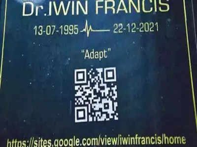 कब्र में QR कोड! स्कैन करते ही ऑडियो-वीडियो बताएंगे युवा डॉक्टर की जिंदगानी