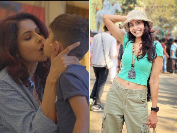 actress chhavi mittal give lip to lip kiss to her son what pediatrician says about it