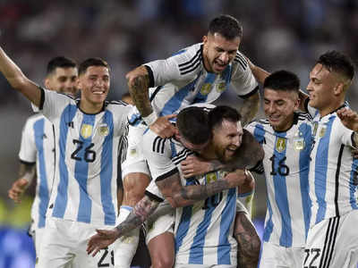 Lionel Messi:ലയണല്‍ മെസി 800, അർജൻറീനക്ക് തകർപ്പൻ വിജയം; 120 ഗോളുകളുമായി റെക്കോർഡ് നേട്ടത്തിൽ റൊണാൾഡോ