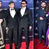 indian sports honours awards virat kohli anushka sharma in purple gown