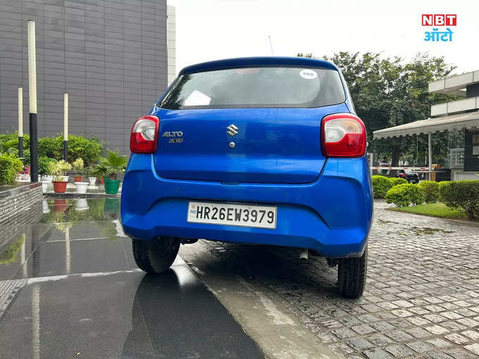 Maruti Alto k10 rear