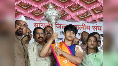 प्रतिक्षा बागडी ठरली पहिली महिला महाराष्ट्र केसरीची मानकरी, वैष्णवी पाटीलवर केली मात