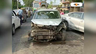 Duttapukur Road Accident : নিয়ন্ত্রণ হারিয়ে পর পর গাড়িতে ধাক্কা লরির, যানজট দত্তপুকুর জাতীয় সড়কে