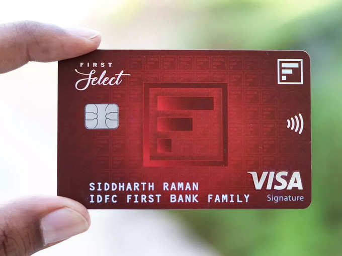 ഫസ്റ്റ് സെലക്ട് ക്രെഡിറ്റ് കാർഡ് (FIRST Select Credit Card)