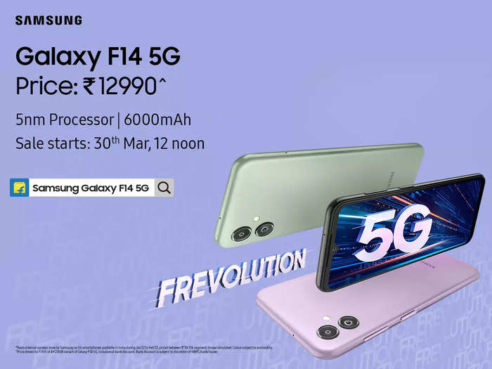 Samsung Galaxy F14 5G starts a #Frevolution5G: Boasts a segment-only 5nm Processor & 6000mAh battery to keep up with GenZ’s fast and forward lifestyle