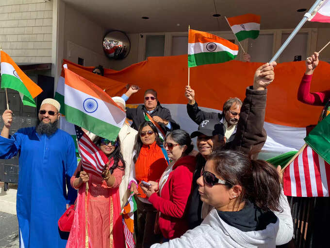 Indian Americans Peace Rally