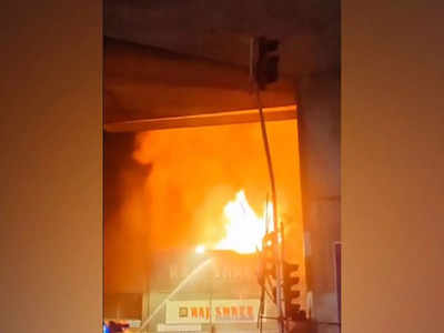 ​मुंबईतील साकीनाका परिसरात दुकानाला भीषण आग; २ कामगारांचा होरपळून मृत्यू, ९ थोडक्यात बचावले