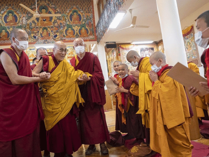 2016 में मंगोलिया गए थे दलाई लामा