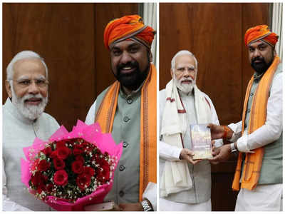 PM मोदी से मिले बिहार BJP अध्यक्ष सम्राट चौधरी, तोहफे में मिला श्रीमदभगवदगीता