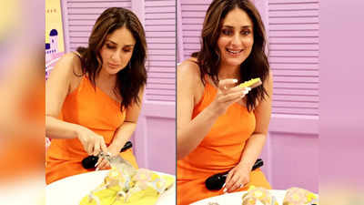 Kareena Kapoor ने काटा चप्पल वाला केक, सूंघा लेकिन खा नहीं पाईं इसे, लोगों ने कहा- सैंडल के पास केक कौन रखता है