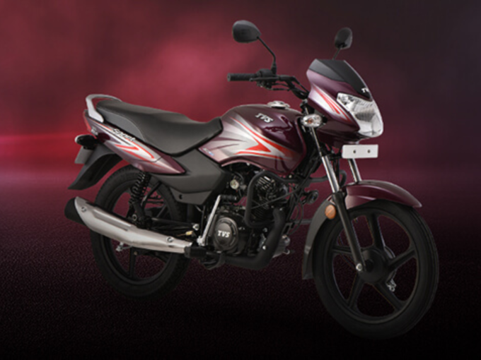 2. TVS Sport - 70KMPL 