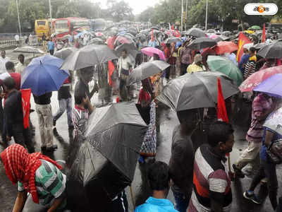 Kolkata Rainfall Update : প্রবল বৃষ্টির দোসর ঝোড়ো হাওয়া, শুক্রেও দিনভর দুর্যোগ