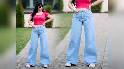 Blue Flared Jeans: ट्रेंडी फ्लेयर्ड पैटर्न वाली हैं ये वूमेंस ब्लू जींस, समर सीजन में भी मिलेगा कंफर्ट और स्टाइल